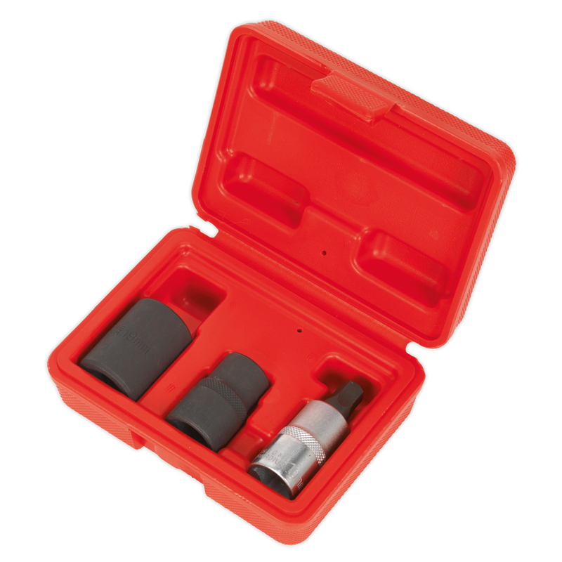 Brake Caliper Socket Set 3pc 1/2"Sq Drive | Pipe Manufacturers Ltd..