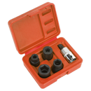 Brake Caliper Socket Set 5pc 1/2"Sq Drive | Pipe Manufacturers Ltd..