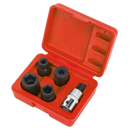 Brake Caliper Socket Set 5pc 1/2"Sq Drive | Pipe Manufacturers Ltd..