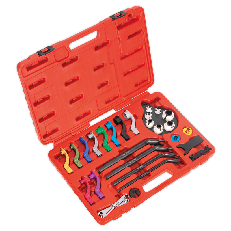 Fuel & Air Conditioning Disconnection Tool Kit 27pc | Pipe Manufacturers Ltd..