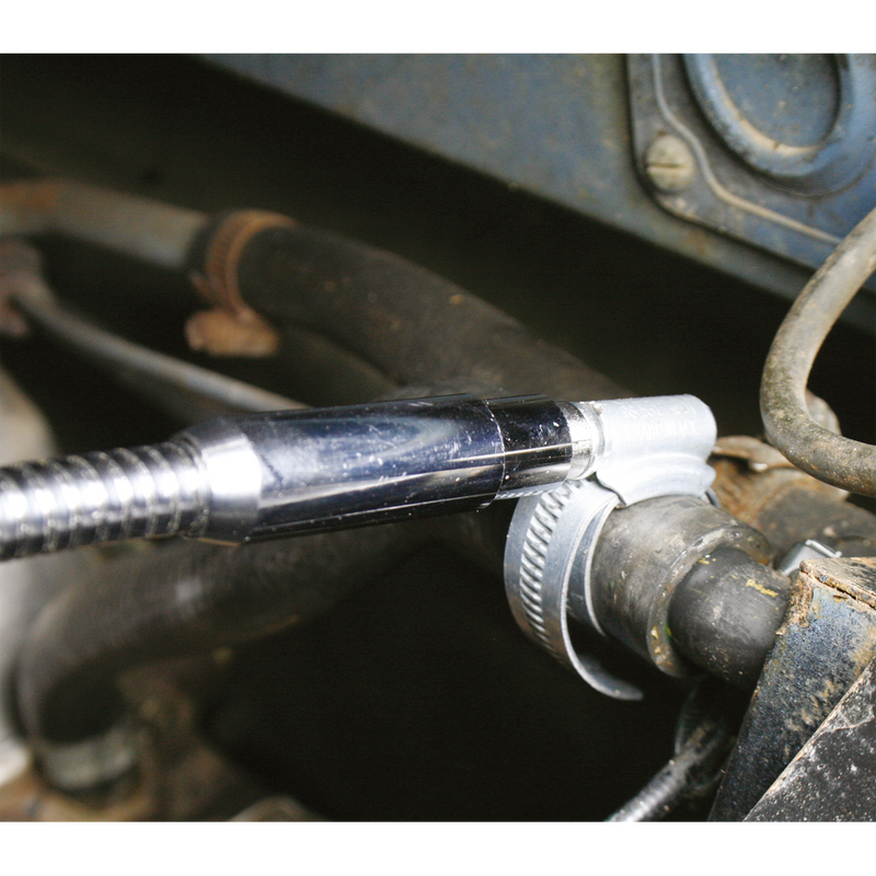 Hose Clip Nut Driver Locking Flexible 7mm Length 355mm | Pipe Manufacturers Ltd..