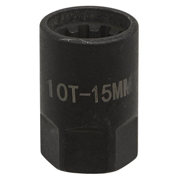 Brake Caliper Socket 1/2"Sq Drive 15mm Square Ribe 10pt | Pipe Manufacturers Ltd..