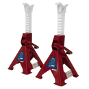 Axle Stands (Pair) 3tonne Capacity per Stand Ratchet Type | Pipe Manufacturers Ltd..