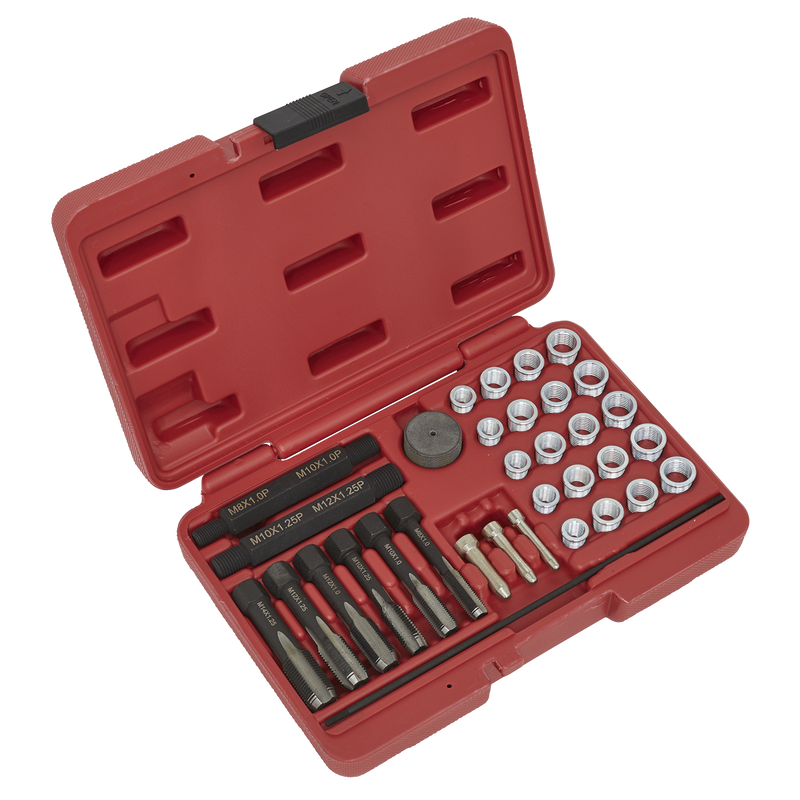 Glow Plug Thread Repair Set 33pc | Pipe Manufacturers Ltd..