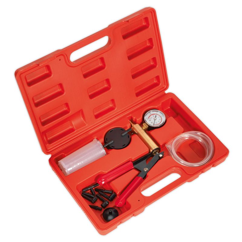 Vacuum Tester & Brake Bleeding Kit | Pipe Manufacturers Ltd..