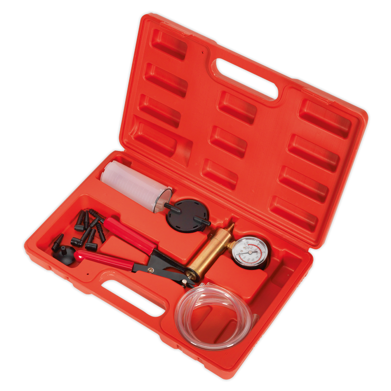 Vacuum Tester & Brake Bleeding Kit | Pipe Manufacturers Ltd..