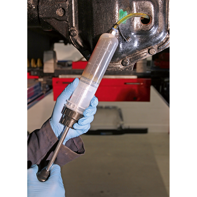 Oil & Brake Fluid Inspection Syringe 200ml | Pipe Manufacturers Ltd..