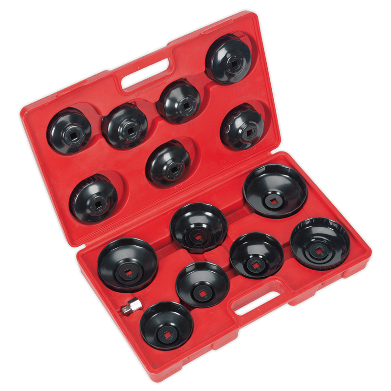 Oil Filter Cap Wrench Set 15pc | Pipe Manufacturers Ltd..