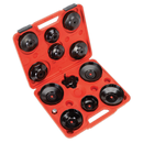 Oil Filter Cap Wrench Set 13pc - Euro Vehicles | Pipe Manufacturers Ltd..