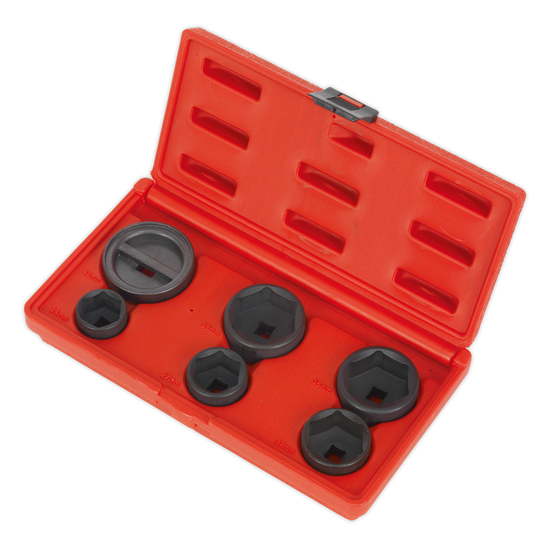 Oil Filter Cap Wrench Set 6pc | Pipe Manufacturers Ltd..