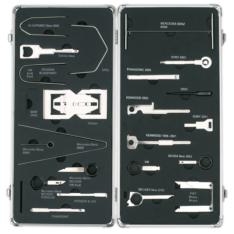 Radio Release Master Tool Set 46pc | Pipe Manufacturers Ltd..