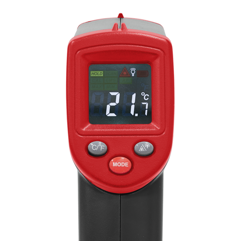 Infrared Laser Digital Thermometer 12:1 | Pipe Manufacturers Ltd..