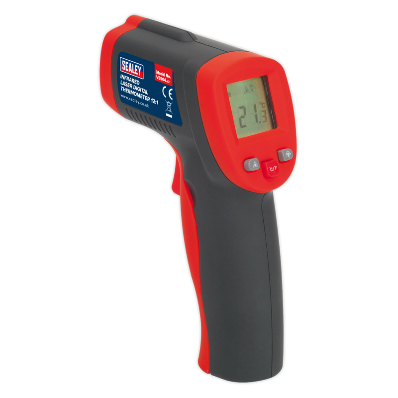 Infrared Laser Digital Thermometer 12:1 | Pipe Manufacturers Ltd..