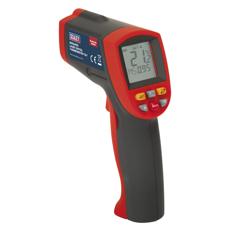 Infrared Laser Digital Thermometer 12:1 | Pipe Manufacturers Ltd..