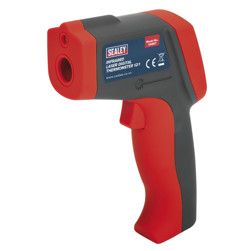 Infrared Laser Digital Thermometer 12:1 | Pipe Manufacturers Ltd..