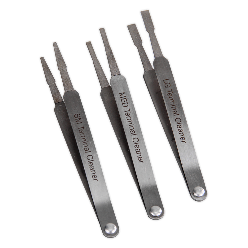 Terminal Cleaner Set 3pc - Diamond Grip | Pipe Manufacturers Ltd..