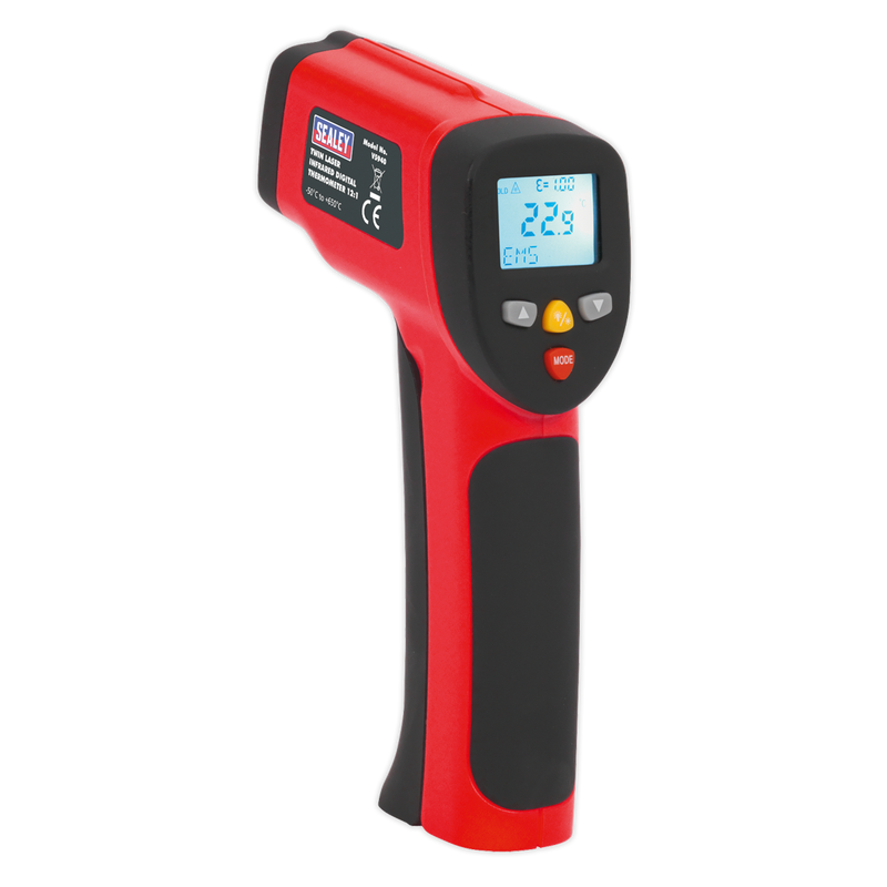 Infrared Twin-Spot Laser Digital Thermometer 12:1 | Pipe Manufacturers Ltd..