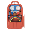 Air Conditioning System Manifold with Sight Glass | Pipe Manufacturers Ltd..