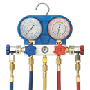 Air Conditioning System Manifold with Sight Glass | Pipe Manufacturers Ltd..