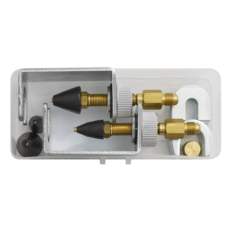 Air Conditioning Pressure Test Connector Kit 13pc | Pipe Manufacturers Ltd..