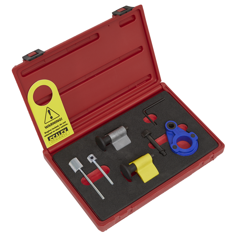 Diesel Engine Timing Tool Kit 1.2D, 1.4D, 1.6D, 2.0D - VAG, Ford & Mitsubishi - Belt Drive | Pipe Manufacturers Ltd..