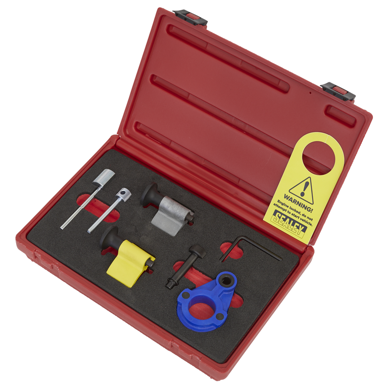 Diesel Engine Timing Tool Kit 1.2D, 1.4D, 1.6D, 2.0D - VAG, Ford & Mitsubishi - Belt Drive | Pipe Manufacturers Ltd..