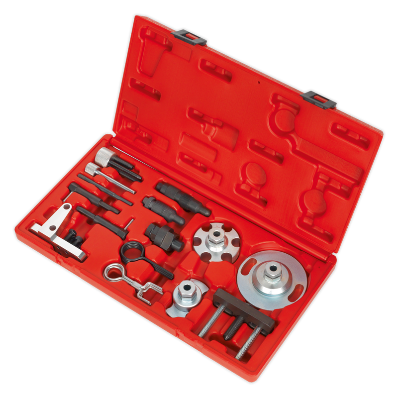 Diesel Engine Timing Tool & HP Pump Removal Kit - VAG 2.7D, 3.0D, 4.0D, 4.2D TDi - Chain Drive | Pipe Manufacturers Ltd..