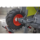 Wheel Removal Trolley 1200kg Capacity | Pipe Manufacturers Ltd..