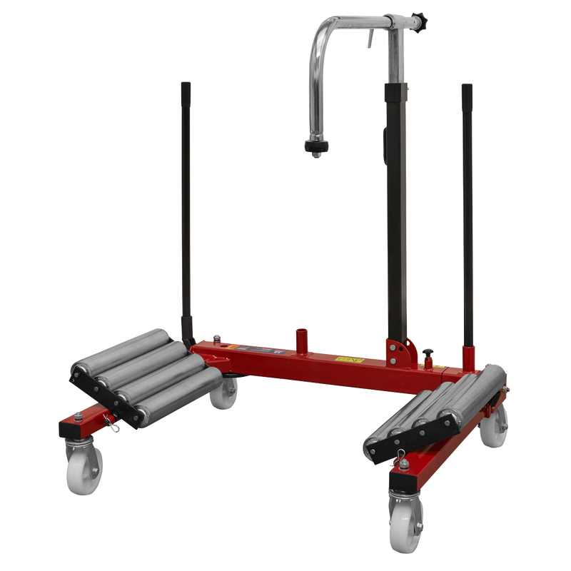 Wheel Removal Trolley 1200kg Capacity | Pipe Manufacturers Ltd..