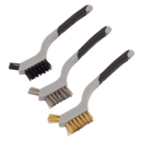 Wire Brush Set 3pc Miniature | Pipe Manufacturers Ltd..
