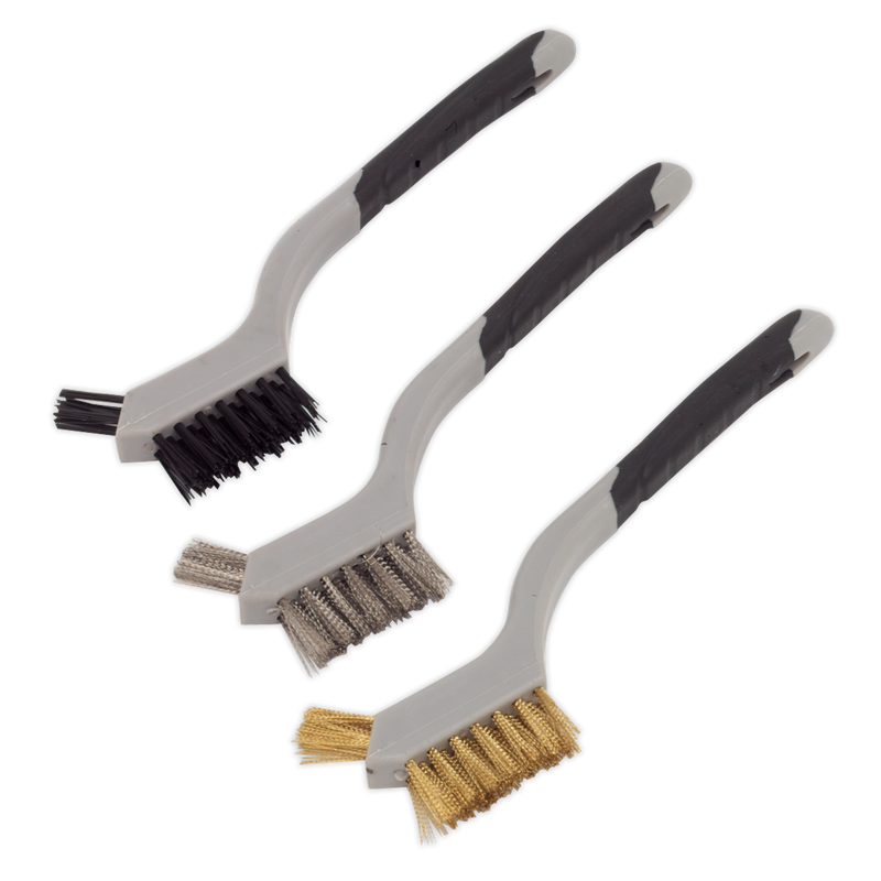 Wire Brush Set 3pc Miniature | Pipe Manufacturers Ltd..