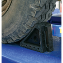 Rubber Wheel Chocks 1.8kg - Pair | Pipe Manufacturers Ltd..