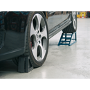 Rubber Wheel Chocks 1.8kg - Pair | Pipe Manufacturers Ltd..