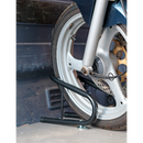 Motorcycle Wheel Chock 95mm | Pipe Manufacturers Ltd..