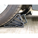 Composite Wheel Chocks 0.3kg - Pair | Pipe Manufacturers Ltd..