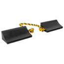 Rubber Wheel Chocks Heavy-Duty - Pair | Pipe Manufacturers Ltd..