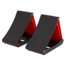 Folding Wheel Chocks - Pair | Pipe Manufacturers Ltd..