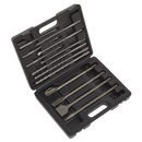 SDS Plus Drill Bit & Chisel Set 13pc | Pipe Manufacturers Ltd..