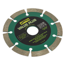 Value Plus Diamond Blade ¯115 x 22mm | Pipe Manufacturers Ltd..