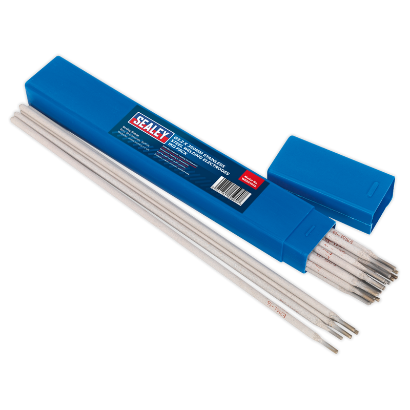 Welding Electrodes Stainless Steel ¯3.2 x 350mm 1kg Pack | Pipe Manufacturers Ltd..
