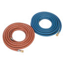 Welding Hose Set Oxyacetylene EN ISO 3821 10m | Pipe Manufacturers Ltd..