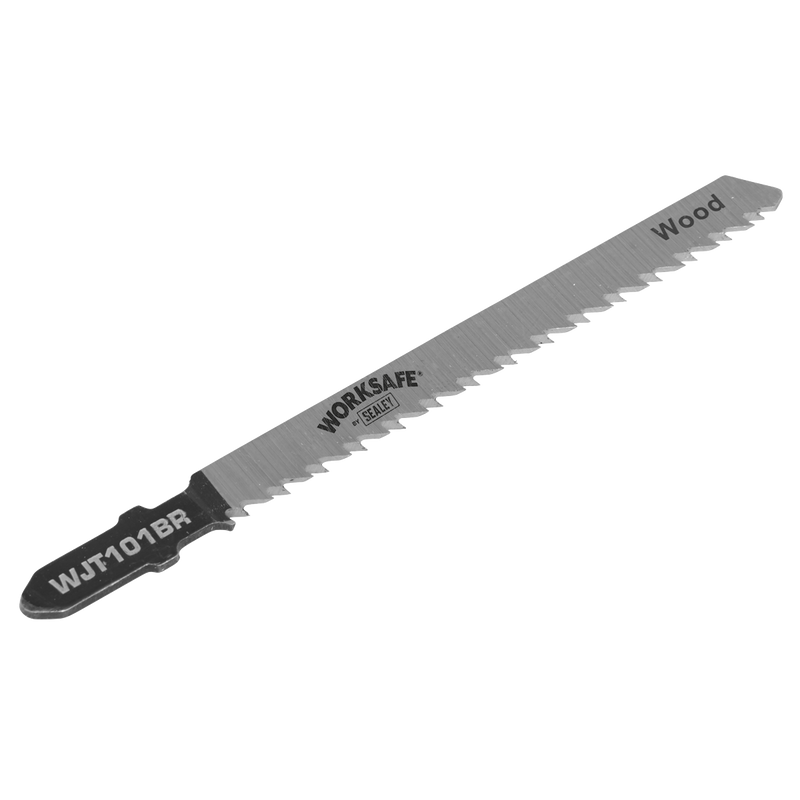 Jigsaw Blade Wood & Plastics 75mm 10tpi - Pack of 5 | Pipe Manufacturers Ltd..