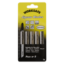 Jigsaw Blade Wood & Plastics 75mm 10tpi - Pack of 5 | Pipe Manufacturers Ltd..