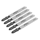 Jigsaw Blade Metal 55mm 21tpi - Pack of 5 | Pipe Manufacturers Ltd..
