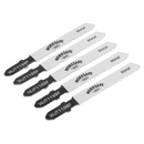 Jigsaw Blade Metal 55mm 12tpi - Pack of 5 | Pipe Manufacturers Ltd..