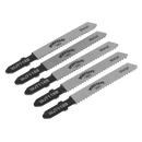 Jigsaw Blade Metal 55mm 12tpi - Pack of 5 | Pipe Manufacturers Ltd..