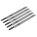 Jigsaw Blade Metal 105mm 21tpi - Pack of 5 | Pipe Manufacturers Ltd..