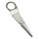 Air Knife Blade - 90mm - Offset Straight | Pipe Manufacturers Ltd..