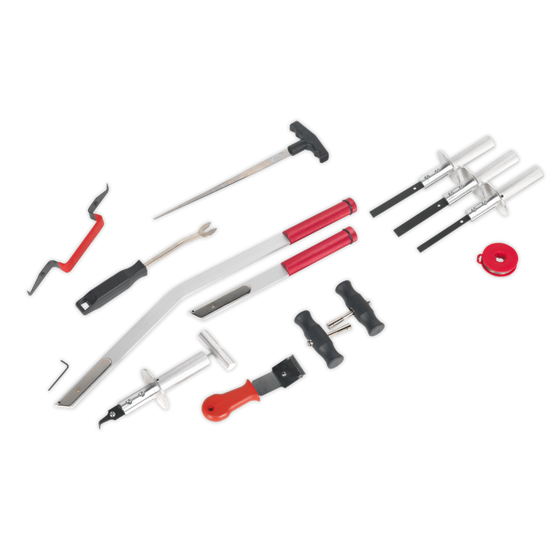 Windscreen Removal Tool Kit 14pc | Pipe Manufacturers Ltd..