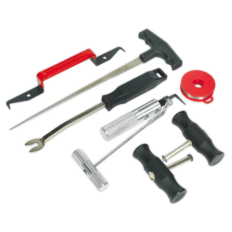 Windscreen Removal Tool Kit 7pc | Pipe Manufacturers Ltd..